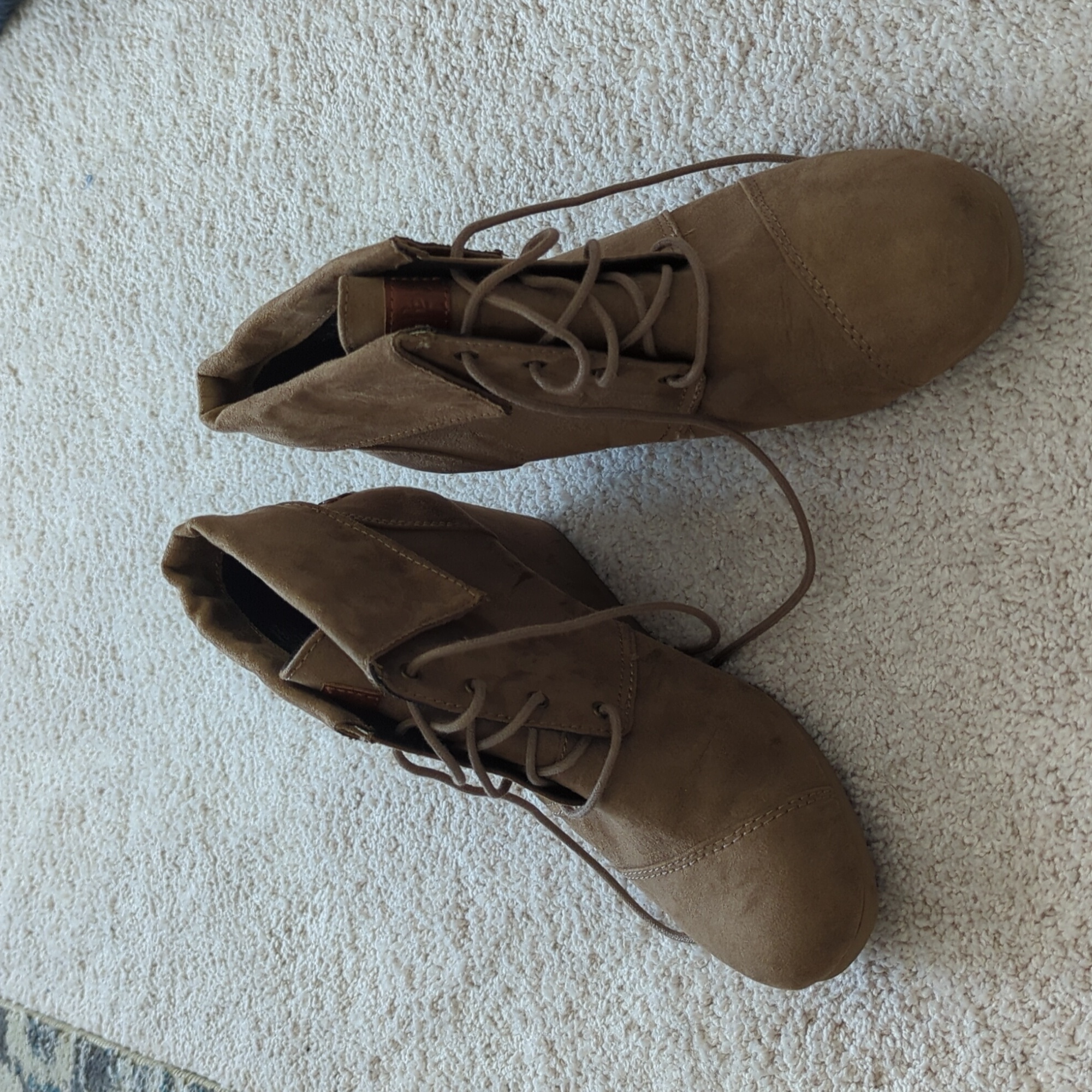 Mad Love Wedge Booties